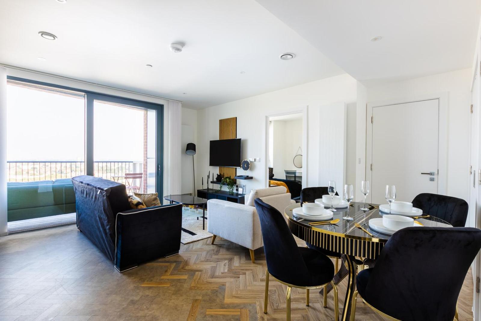 Luxury Apt Near Canary Wharf With Stunning Views London Luaran gambar